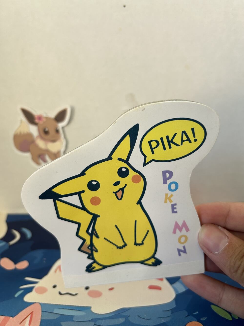 Pokemon Pikachu Die cut Notepad Pocket Monster
